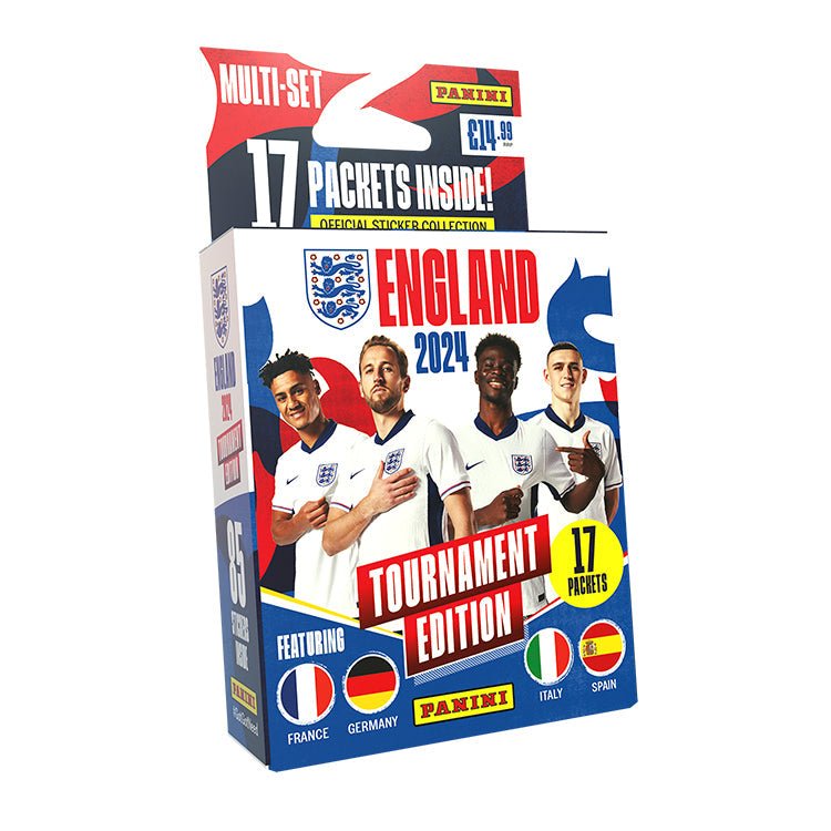 PaniniEngland 2024 Tournament Edition Official Sticker CollectionProduct: Mega MultisetSticker CollectionEarthlets