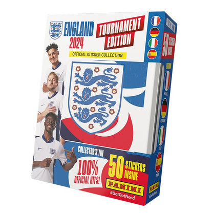 PaniniEngland 2024 Tournament Edition Official Sticker CollectionProduct: Pocket TinSticker CollectionEarthlets