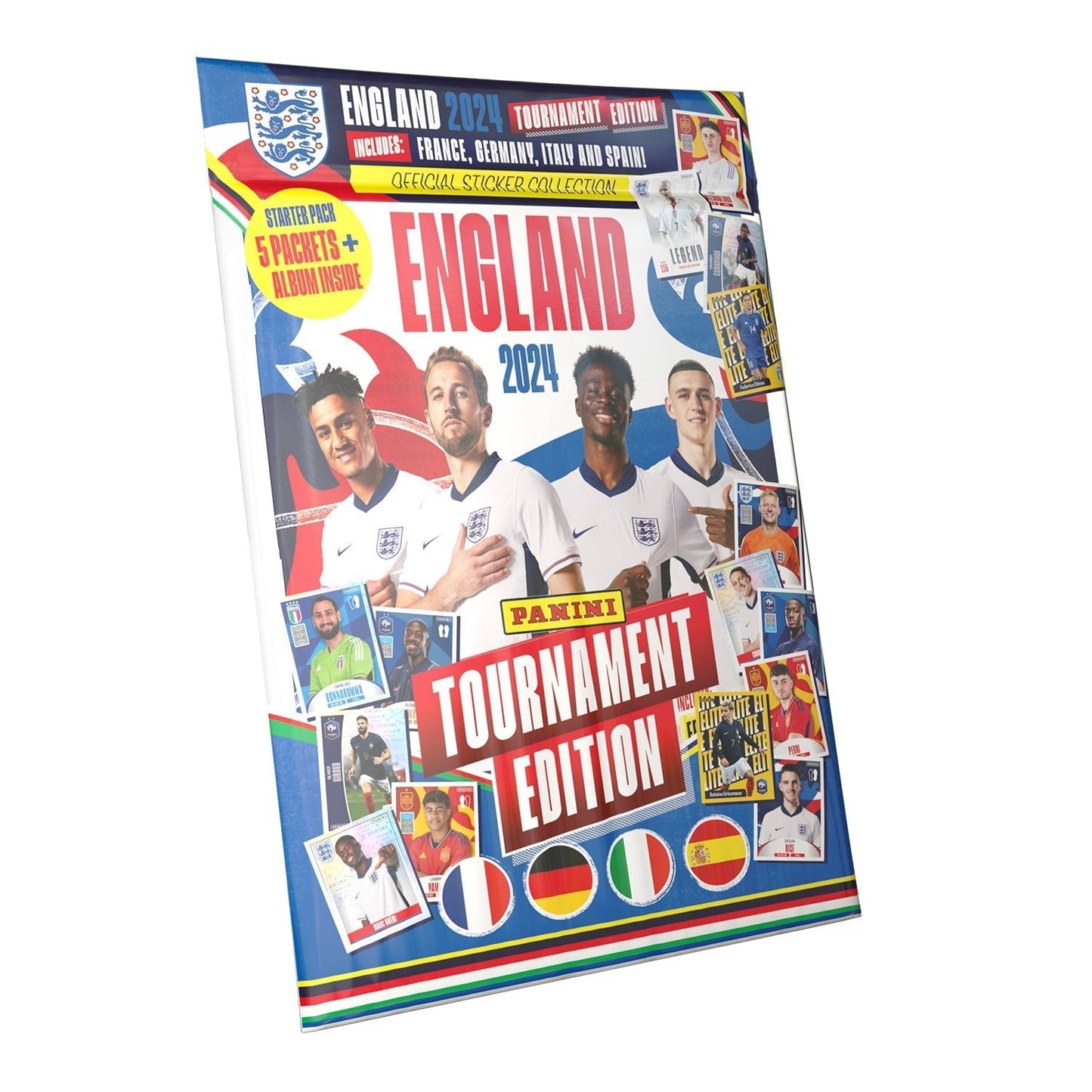 PaniniEngland 2024 Tournament Edition Official Sticker CollectionProduct: Starter PackSticker CollectionEarthlets