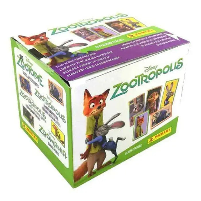 Panini Zootropolis Sticker Collection Product: 50 Packs Sticker Collection Earthlets