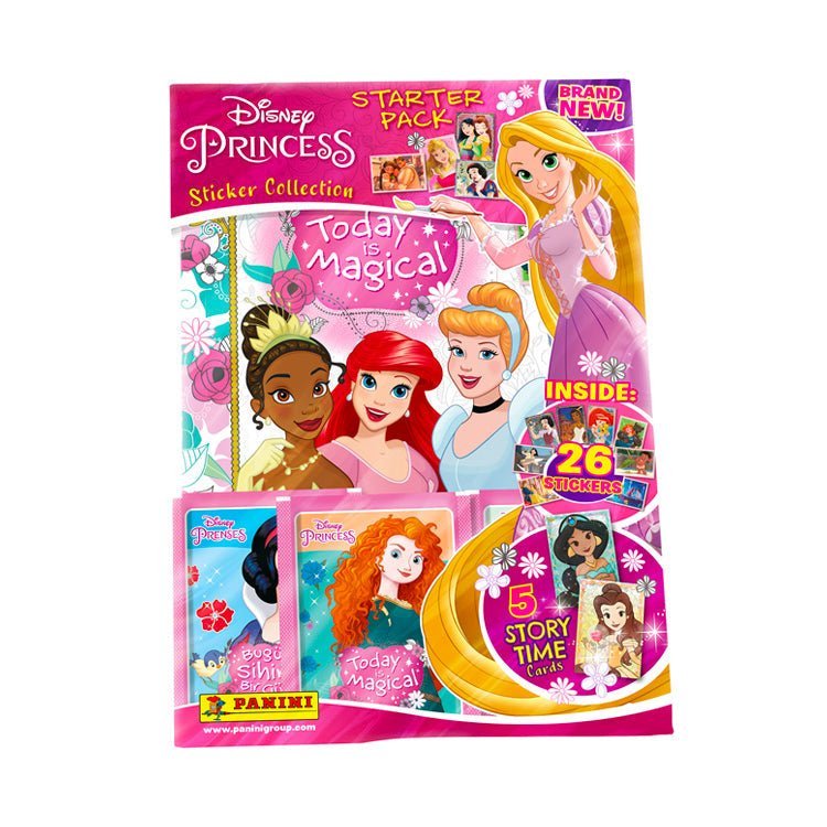 Panini| Disney Princess Today Is Magic Sticker Collection | Earthlets.com |  | Sticker Collection