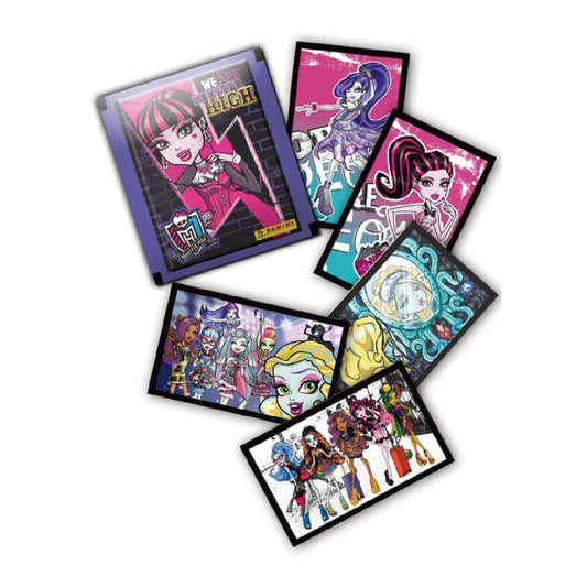 Panini Monster High Sticker Collection Product: 50 Packs Sticker Collection Earthlets