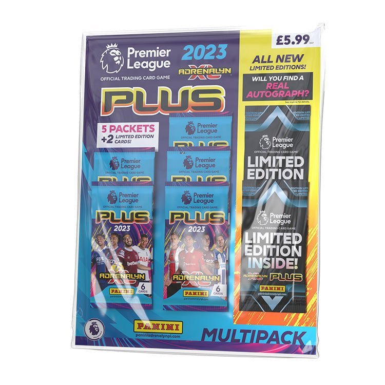 PaniniPremier League 2022/23 Adrenalyn XL PLUSProduct: Multipack (5 Packets)Trading Card CollectionEarthlets