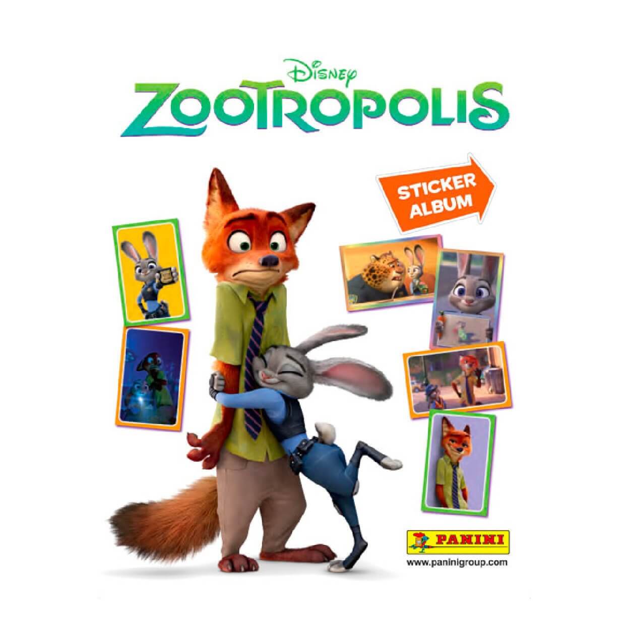 Panini Zootropolis Sticker Collection Product: Starter Pack Sticker Collection Earthlets
