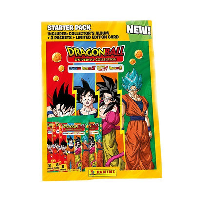 PaniniDragon Ball Z Universal Trading Card CollectionProduct: Starter Pack (3 Packs)Trading Card CollectionEarthlets